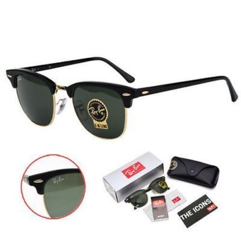 Ray ban SUNGLASSES clubmaster RB3016 W0365 Unisex